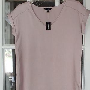 Express silky v neck NWT